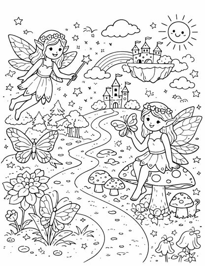 Imagine, Draw & Create Coloring Book