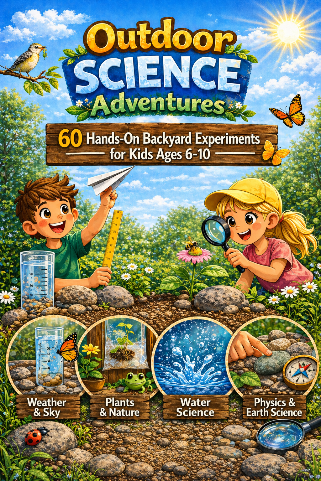 Outdoor Science Adventures: 60 Hands-On Backyard Experiments for Kids Ages 6-10