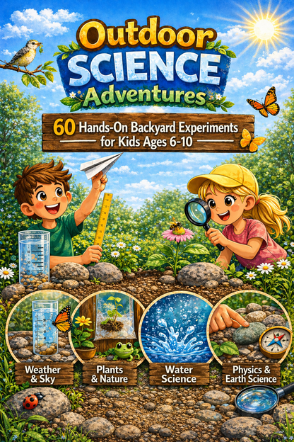 Outdoor Science Adventures: 60 Hands-On Backyard Experiments for Kids Ages 6-10