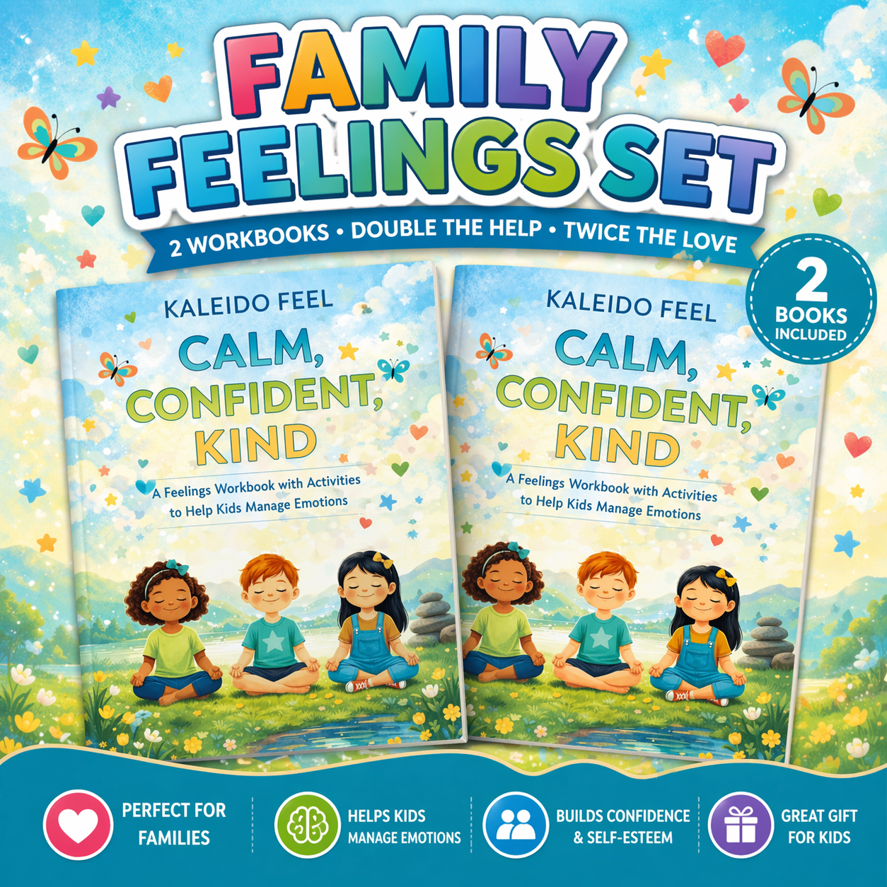 Family Feelings Set | 2 Workbooks