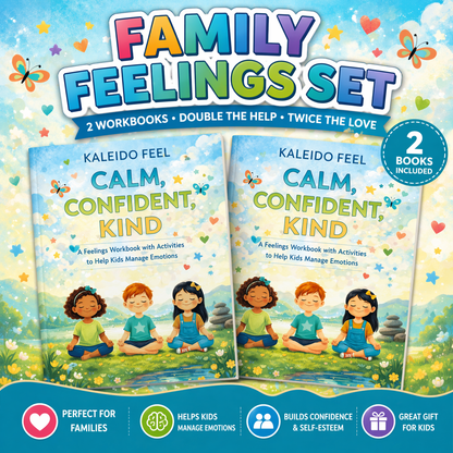 Family Feelings Set | 2 Workbooks