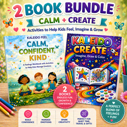 Calm & Create Bundle | 2 Book Set for Kids