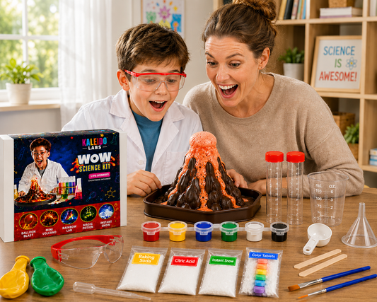 Kaleido WOW Science Activity Kit | 5 Hands-On STEM Experiments for Kids
