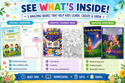Kaleido Family Bundle | 3 Book Set for Kids Ages 5-10