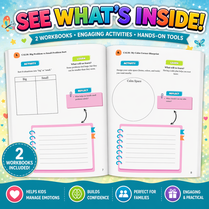 Family Feelings Set | 2 Workbooks