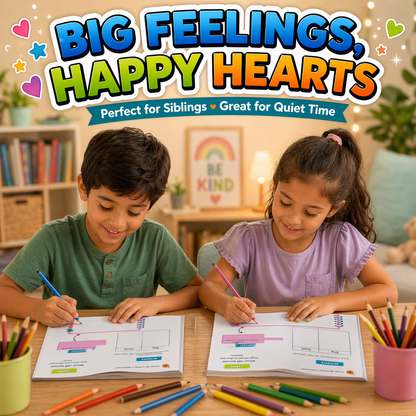 Family Feelings Set | 2 Workbooks
