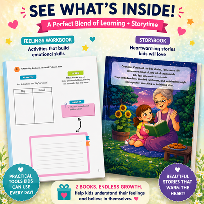 Kids Feelings & Storytime Bundle | 2 Book Set for Kids